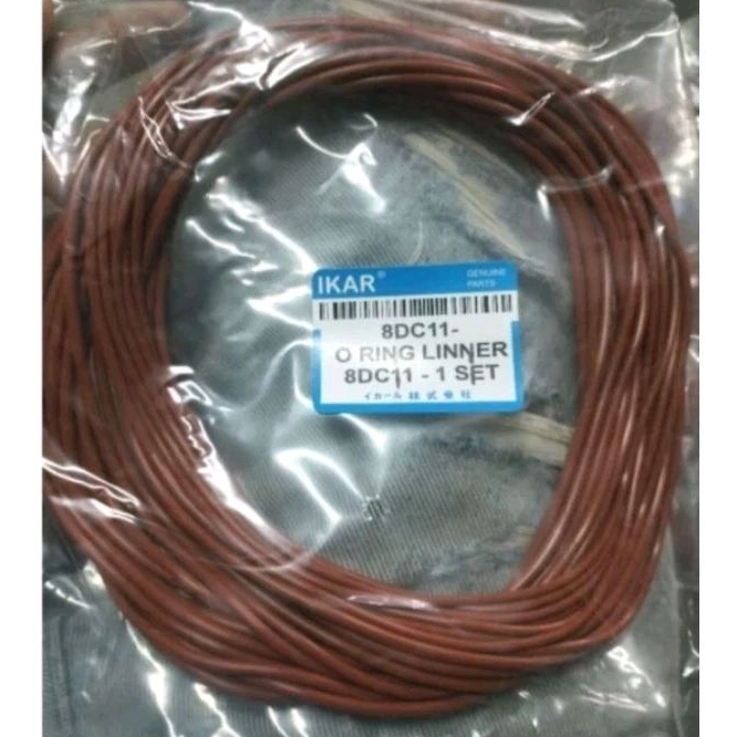 1 ชุด O RING LINER / ซีล BORING MITSUBISHI FUSO 8DC11 /IK-8DC11 /24 ชิ้น