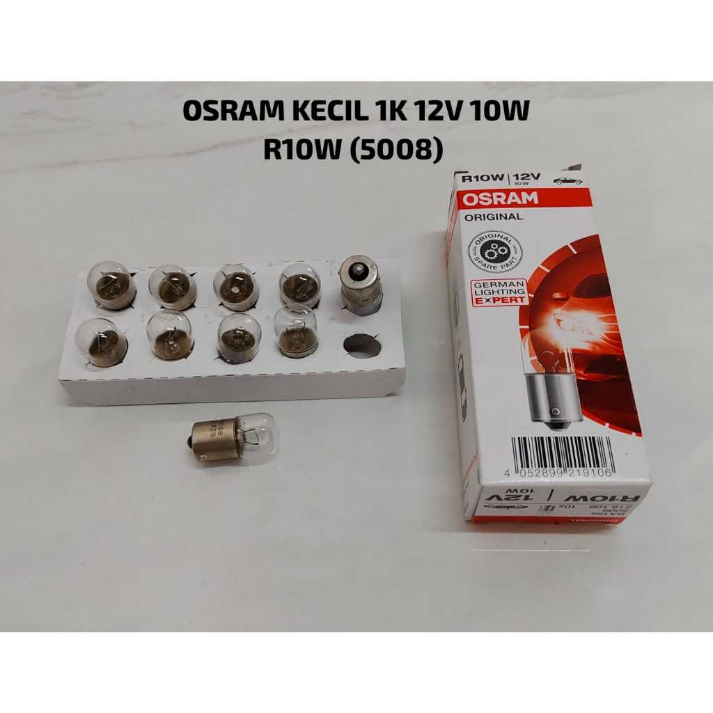 OSRAM ขนาดเล็ก DOP 1K 12V 10W R10W (5008)