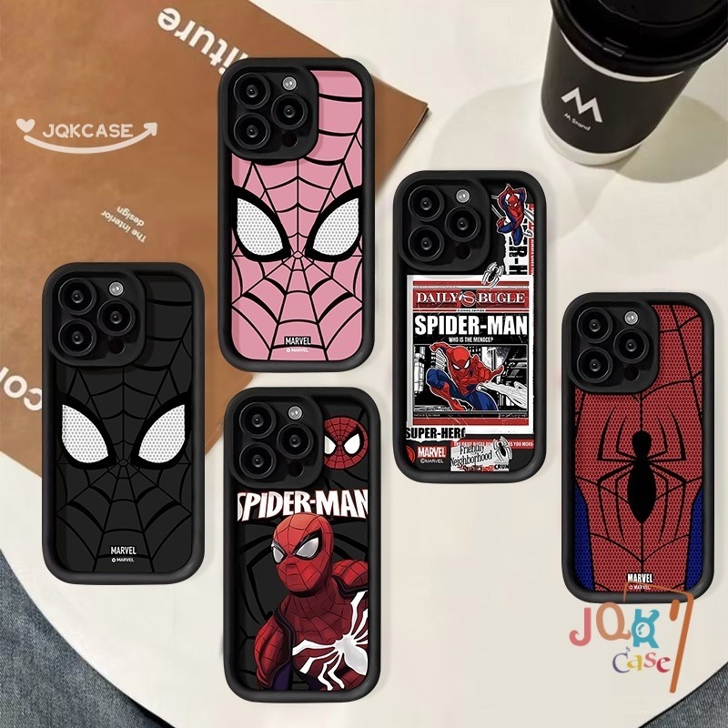 MATA Spider-Man Graffiti Spider Eyes SoftปลอกHpสําหรับRedmi 12C 9 10 12 A1 10A 9A 10C A2 11A 9C Nfc 