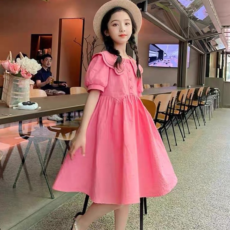 ราคาพิเศษ Happy BabyDRESS Korean Children ABG Plain Motif No. accessories QZ156