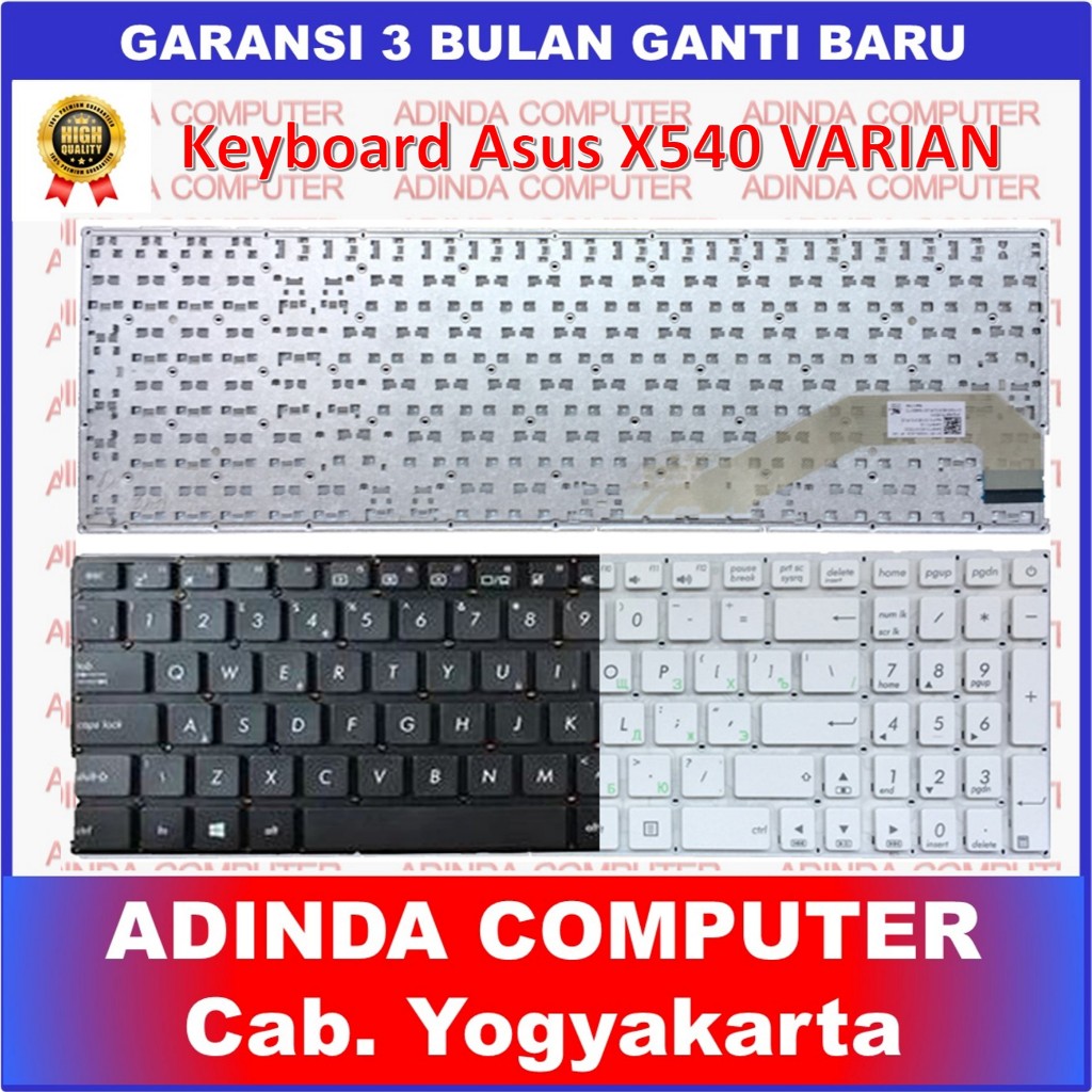 Asus X540 A540 A540L A540U D540 D540n F540 F540UP คีย์บอร์ด VARIANT