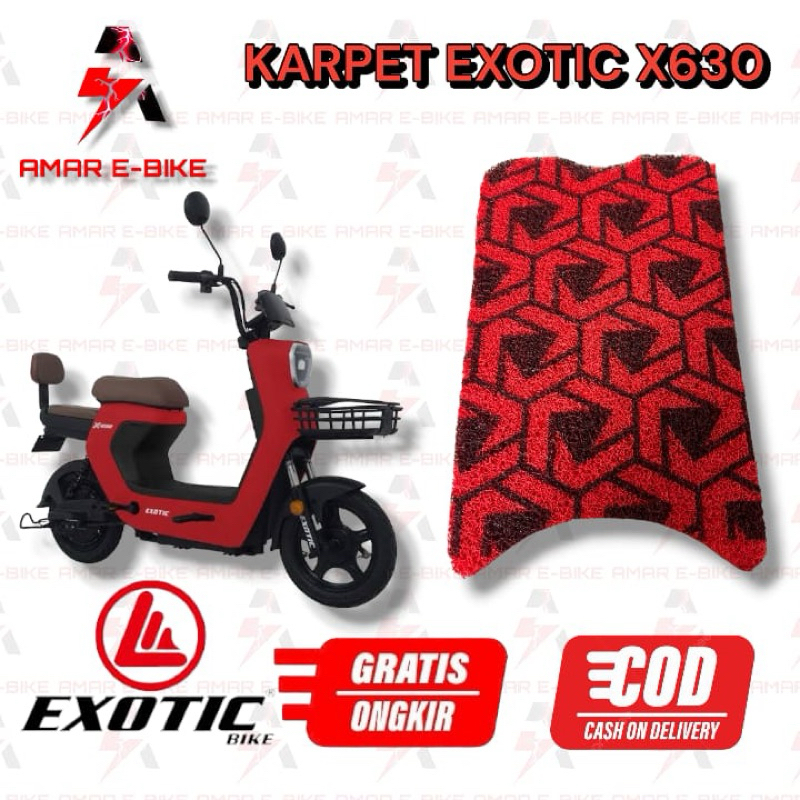 Larizz L3/exotic X630 พรมจักรยานไฟฟ้า