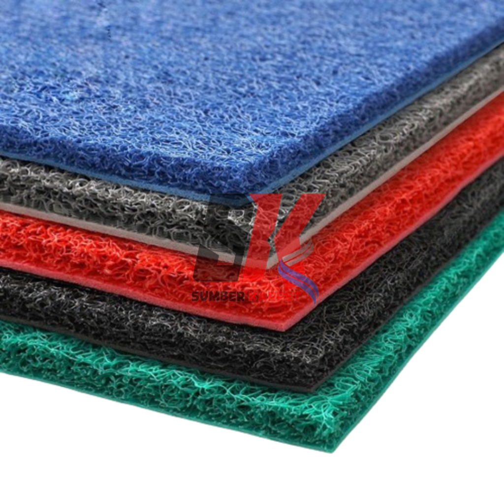 SK พรมเช็ดเท้าพรม PVC สําหรับวุ้นเส้น 20 x 120