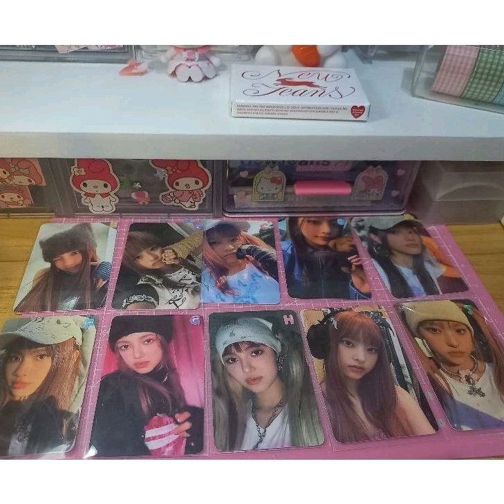 [READ DESK]photocard newjeans อย่างเป็นทางการ omg ditto MINJI HANNI HYEIN DANIEL HAERIN
