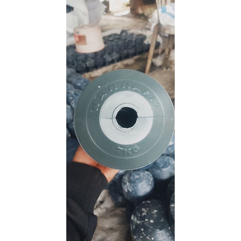 7KG EMPTY DUMBELL***