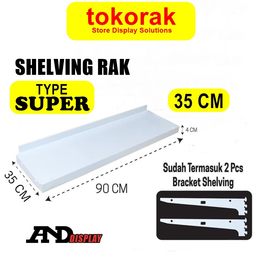 35 ซม. MINIMARKET SUPERMARKET SHELVING RACK GONDOLA SHOP RACK และจอแสดงผล