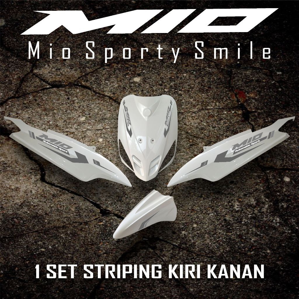 Striping STICKER VARIATION YAMAHA MIO SPORTY / MIO SMILE COOL MOTIF SIMPLE / ราคาพิเศษ