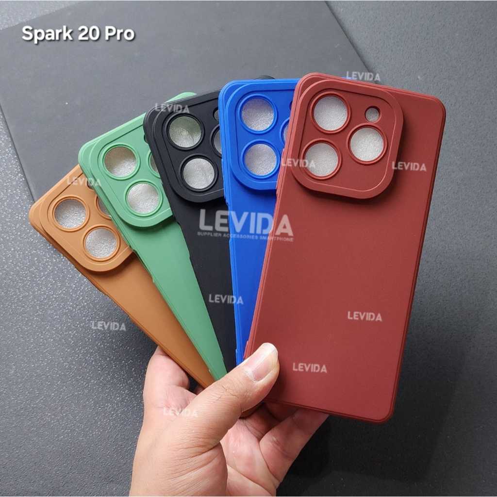 Tecno Spark 20 Pro case Pro Camera Macaron Color Case Tecno Spark 20 Pro CPRO