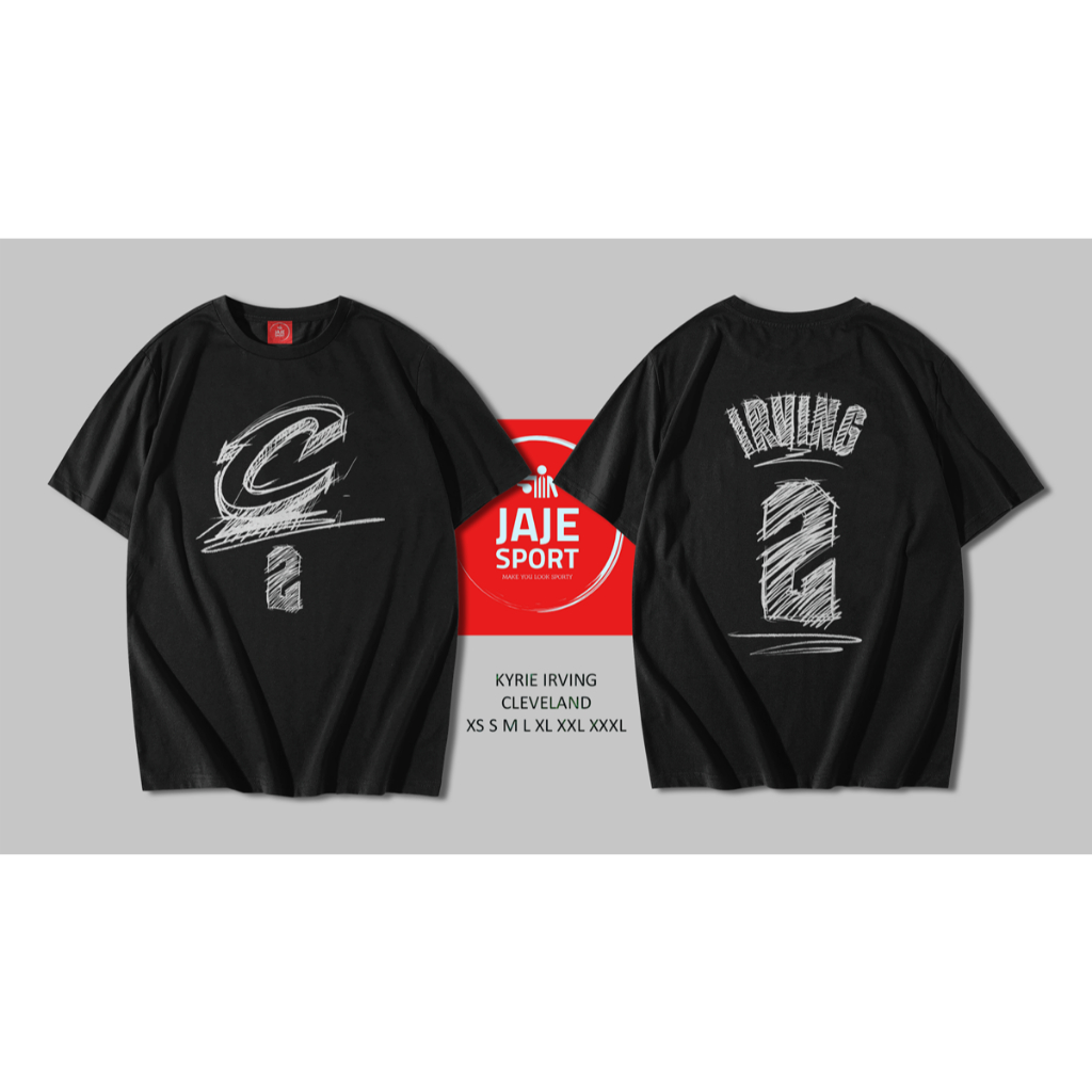 Kyrie IRVING CLEVELAND CAVALIERS BASKET T-SHIRT NO.2 SPORT JAJE
