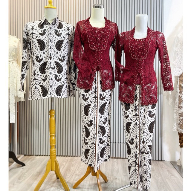 Kemeja Chandan • เสื้อ BATIK & กระโปรง Span • คู่รัก
