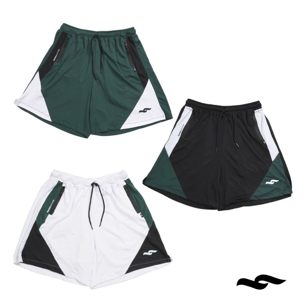 Smbd Shortpants Active Zip Tricolore