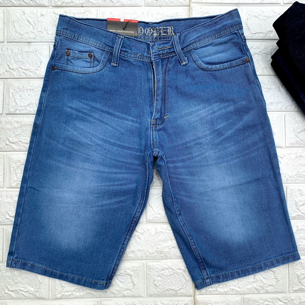 MENS BROADSHORT PLAIN DENIM SHORT JEANS - JNP