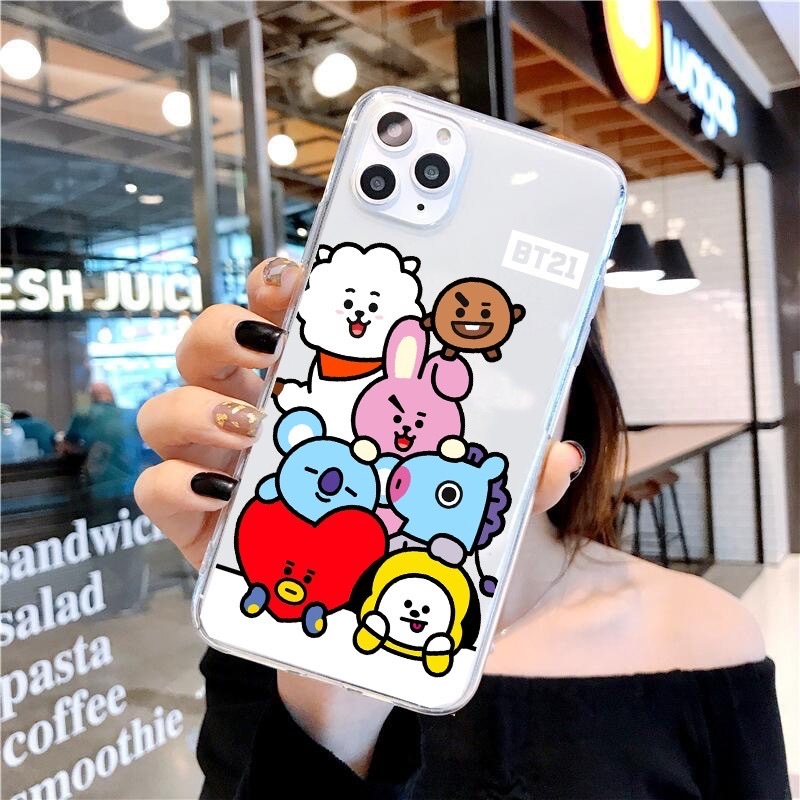 เคส BT21 Infinix Hot 40 30 30i 20 20i 20s 12 12i 11s 11 NFC 10s 10 Note 11 10 12 12i 30 8 S4 S5 สมาร