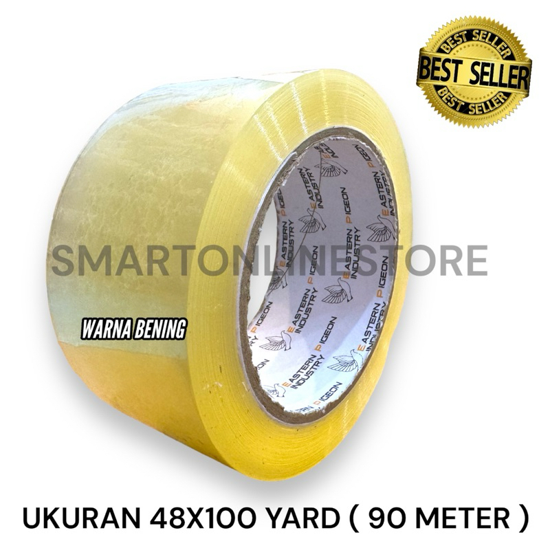 48X100 YARD CLEAR DUCT TAPE PACKING