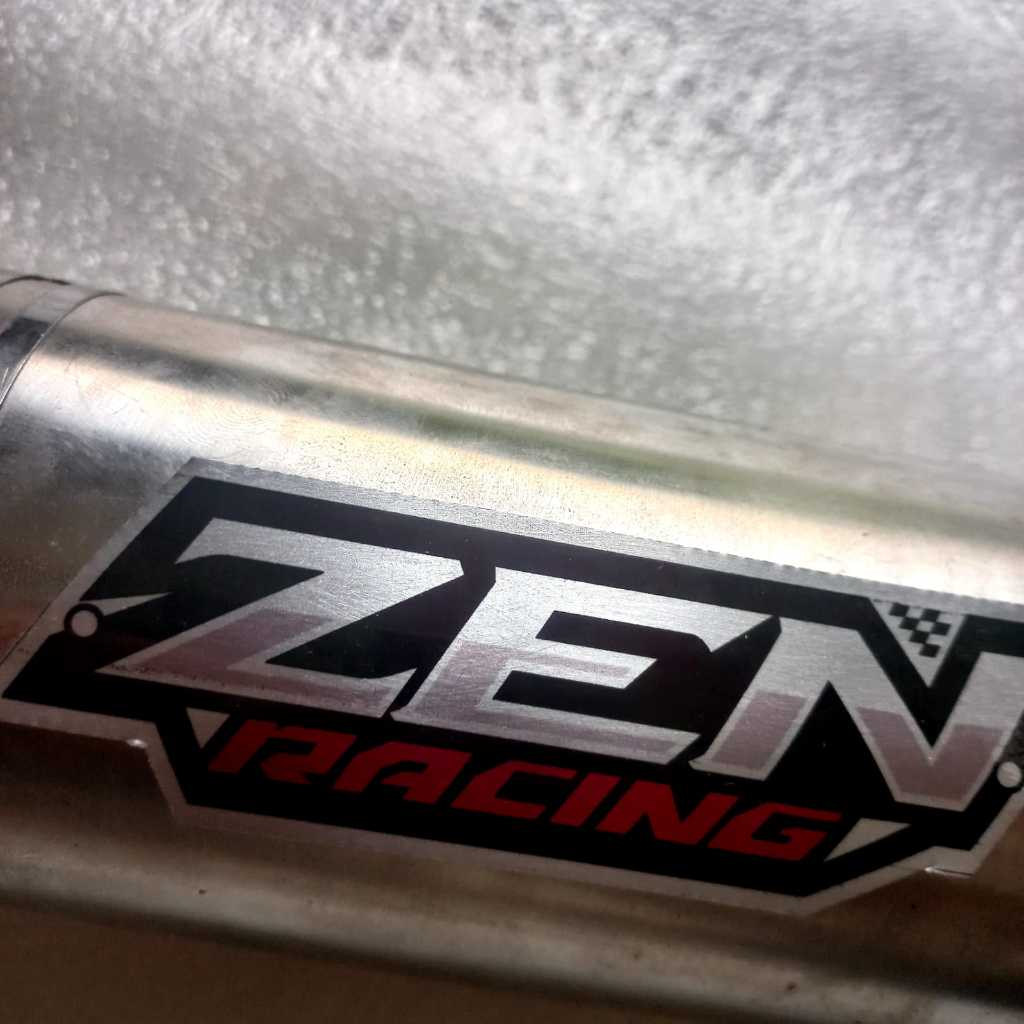 Duck Racing Exhaust Emblem ขั ้ นตอนการติดตั ้ งมาตรฐาน Daily Bore Up การแข ่ งขัน 110cc-135cc Vega Jupiter z Supra x Smash ฯลฯ Original Zen Racing
