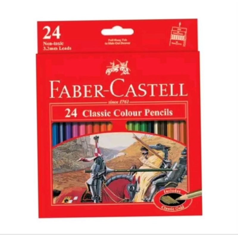 Faber Castell Color Pencil 24colors/ Classic Caleer 24colors Faber Castell