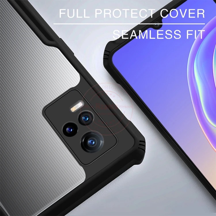 Vivo V21E 4G - V20 Case Softcase FUSION ARMOR CAMERA PROTECTION Case Casing Hp Vivo V21E 4G - V20