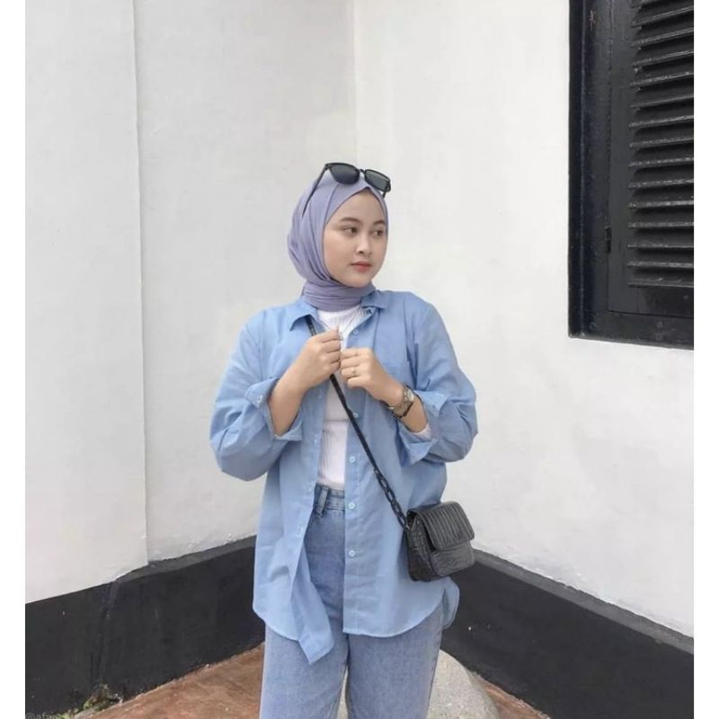 KEMEJA Olivia Womens Large Linen Shirt Premium Thick, Cool Linen Pocket Shirt