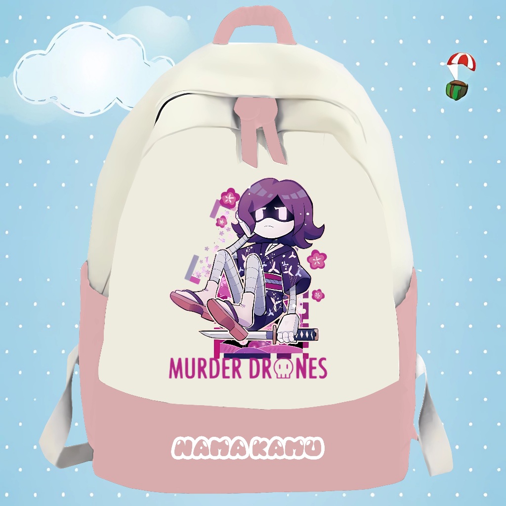 MURDER DRONES CHILDRENS BACKPACK