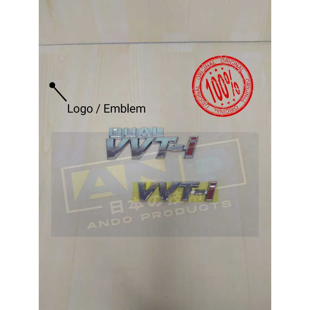 [ของแท้ 100%] สัญลักษณ์โลโก้ TSEFXGS SSX M LSX-G VVT-i Dual VVT-i
