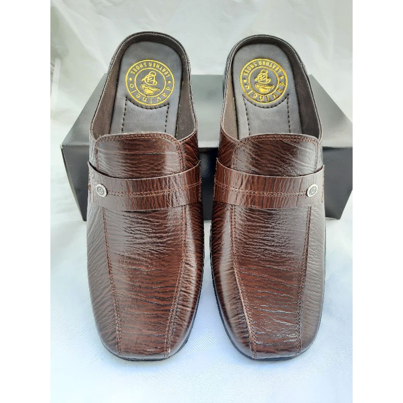 Davinelo SL72 รองเท้าโลฟเฟอร์หนังแท้ Slop