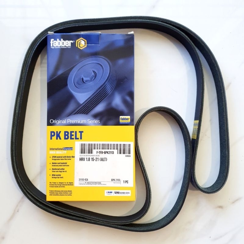 FABER FANBELT V-BELT HONDA HRV 1800 1.8 2015-2021 6PK2113