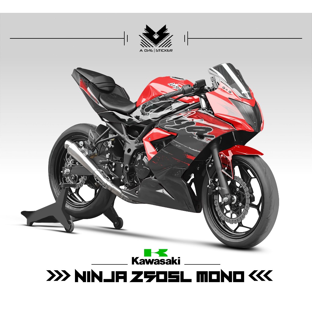 Striping NINJA 250SL MONO MOTIF 11 / สติ๊กเกอร์ / NINJA250RR MONO / 250 / RR MONO / 250RR MONO / DEC