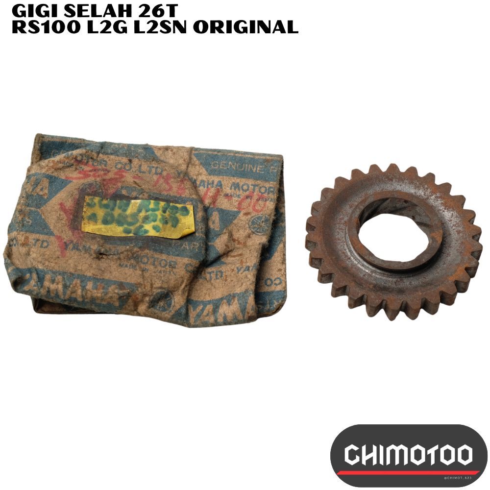 เกียร์เตะสตาร์ท Yamaha Rs100 Rs 100 L2g L2sn 26T หมายเลขเดิม