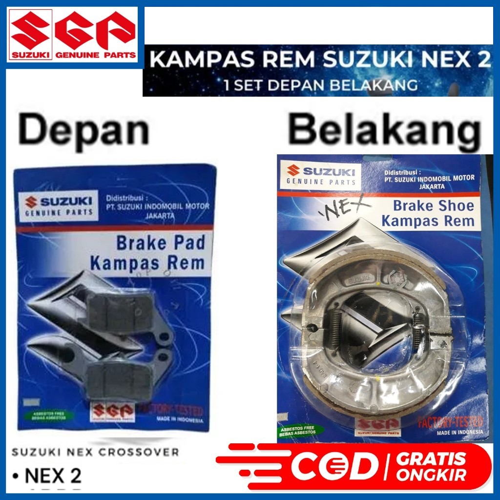 SUZUKI NEX 2 NEX II NEX CROSSOVER 593008-08850-000 64400-09J10-000