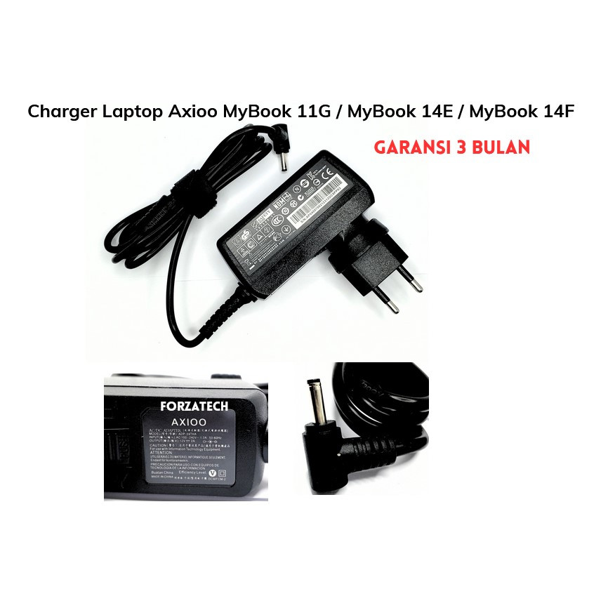 Axioo MyBook 11G/MyBook 14E/MyBook 14F Laptop Charger ใหม่พร้อมรับประกัน 3 เดือน
