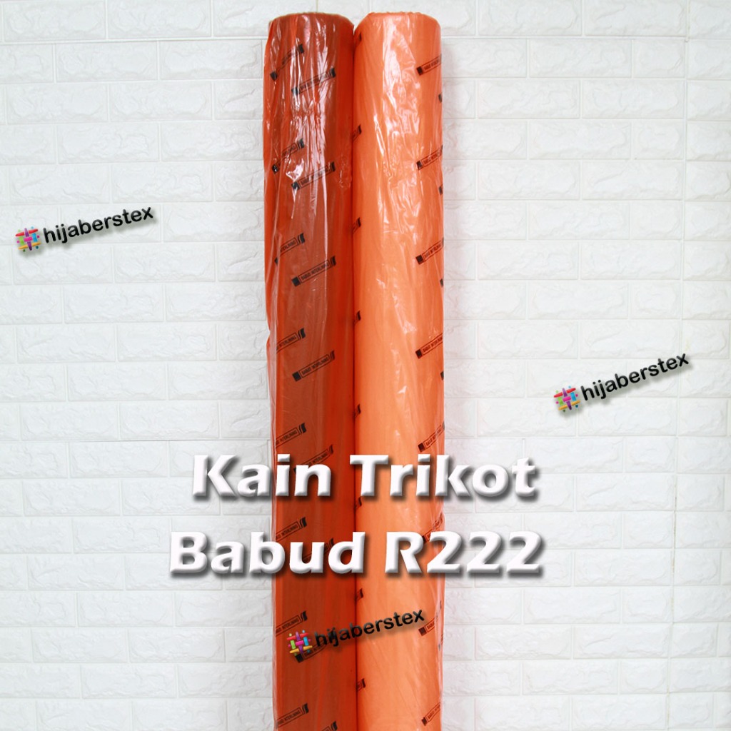 TokoHijabers Trikot Fabric / Waffle / Kufner Tricot Fabric Glue Coat Babud R222 - ผ้าแข็งกบ DD9035