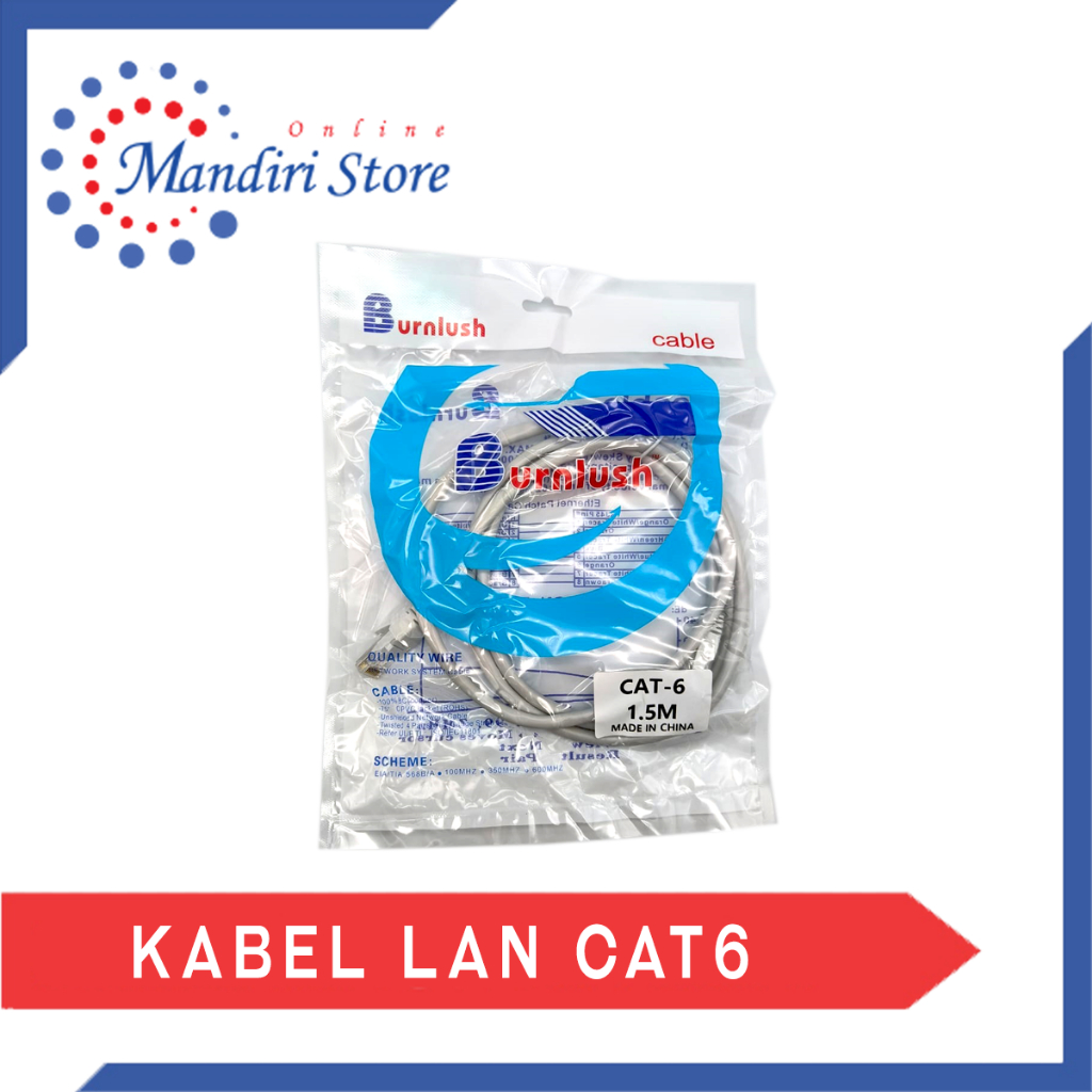 Lan Cable Cat6 UTP/LAN Cable Cat6 UTP Network Cable - 1.5M