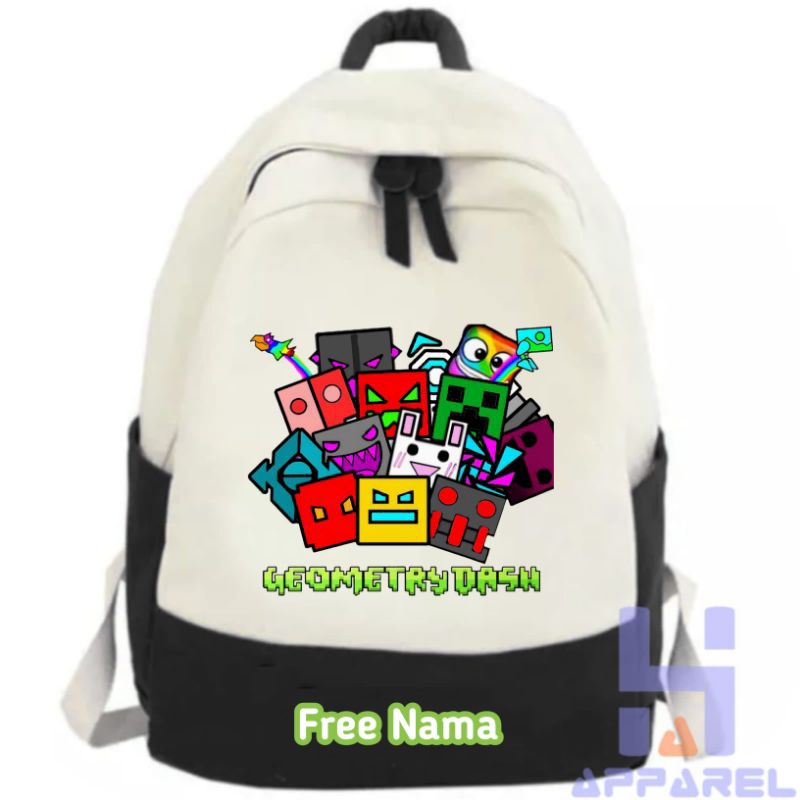 GEOMETRY DASH กระเป๋าเป้เด็ก