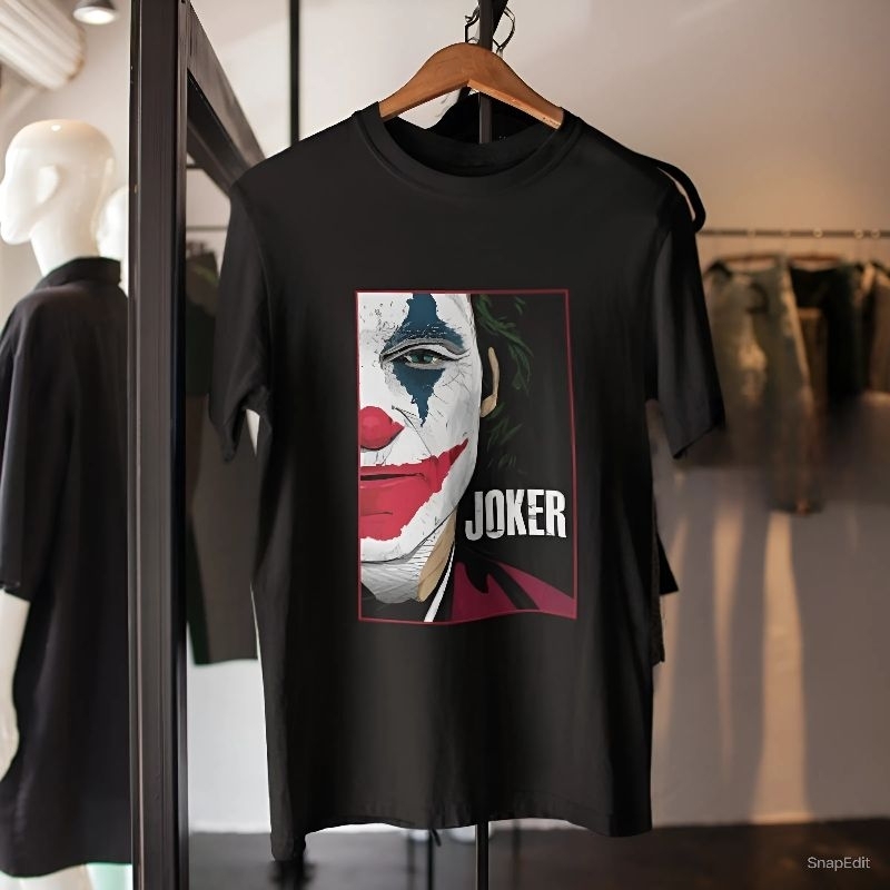 Joaqim Phoenix Joker ติดตั้ง Tee Combed 24s - ML XL XXL XXXL