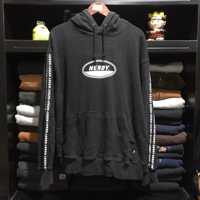 เสื้อฮู้ด Nerdy สีดํา 2nd
