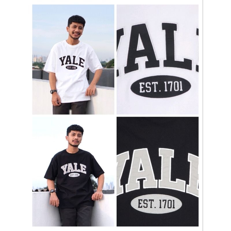 เสื้อยืดคุณภาพ Yale ดั้งเดิม