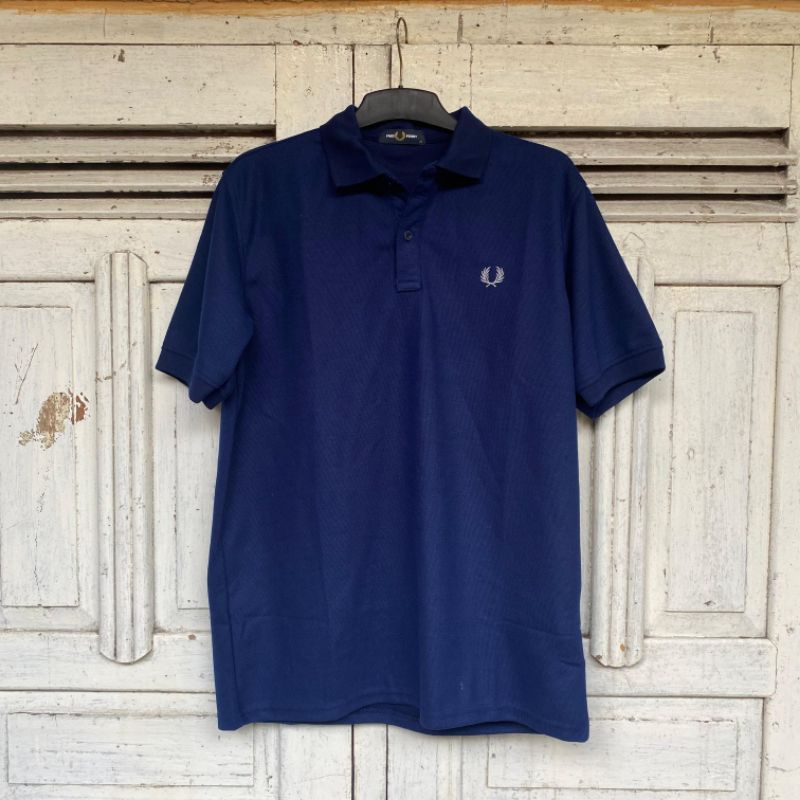 เสื้อยืดมือสอง Fred Perry Polo Navy