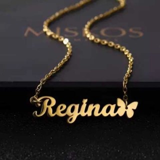 Kalung Nama Titanium