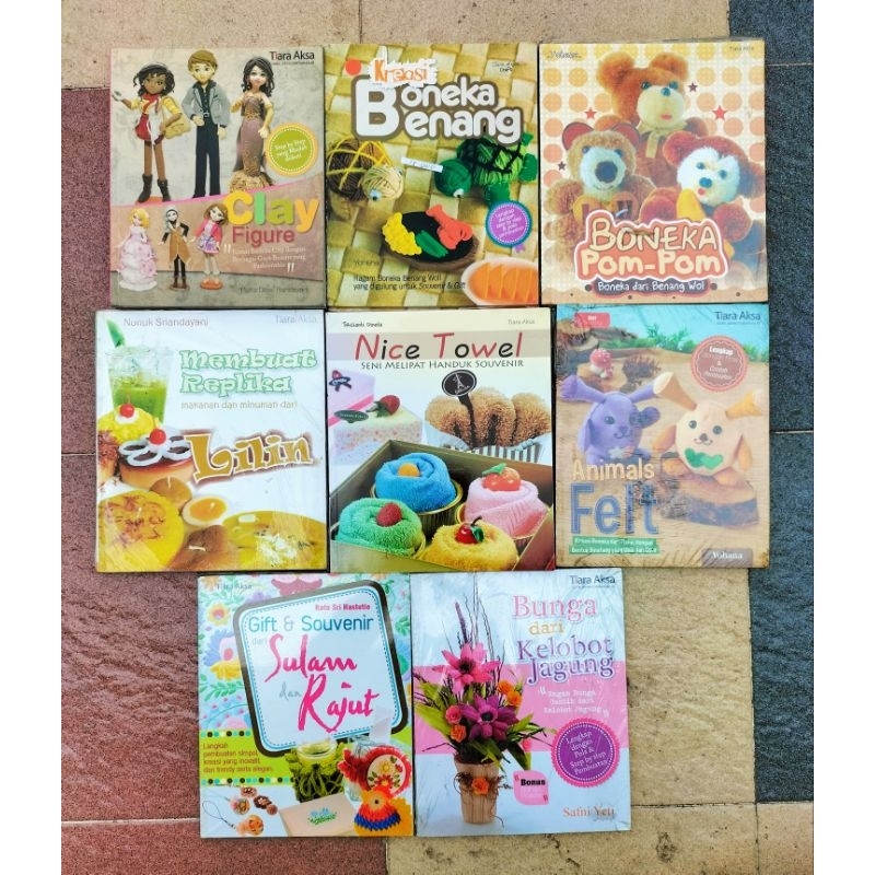 CREATION BOOK / CRAFT BOOK / SKILL BOOK / AZ RIBBON EMBROIDERY / ระบายสีบนผ้า 4d 2d 8l