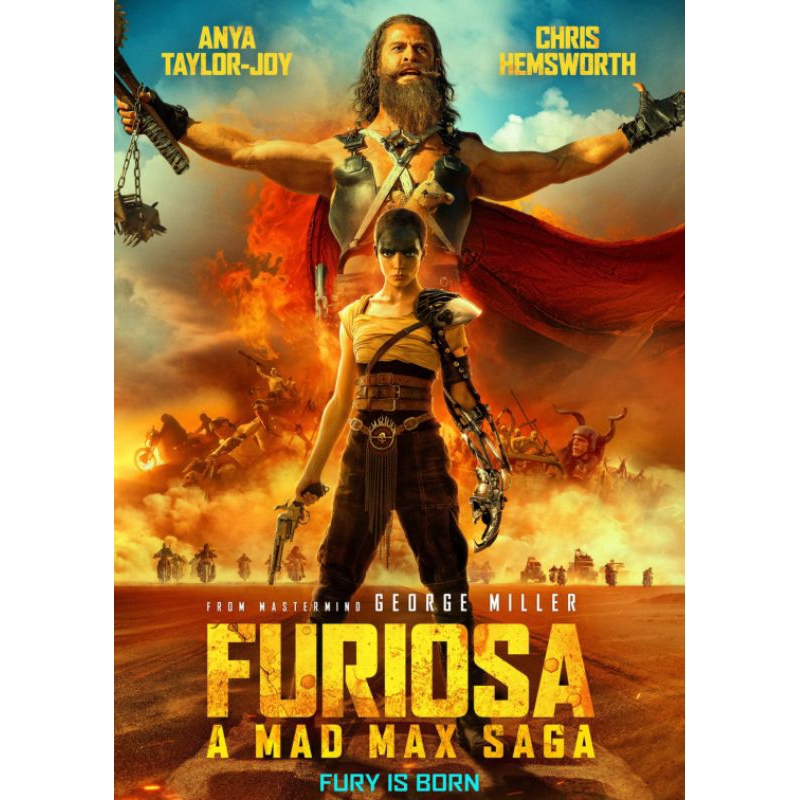Mad MAX FURIOSA DVD ( 2024 ) ไม ่ ใช ่ ของแท ้