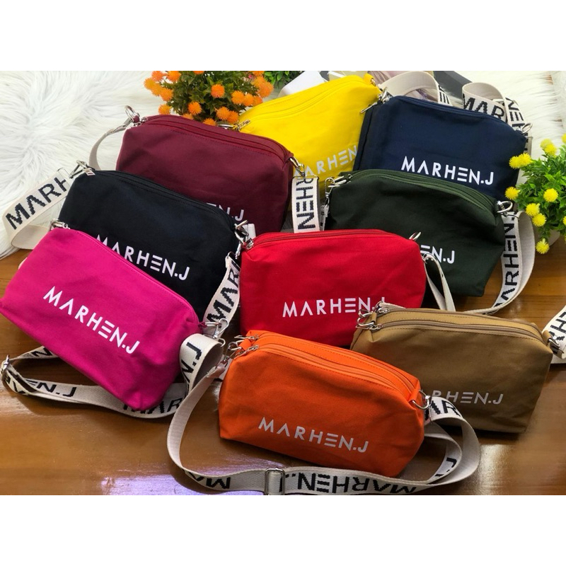 MRHN 2R CANVAS SLING BAG UK 25x16 CODE 7610-2