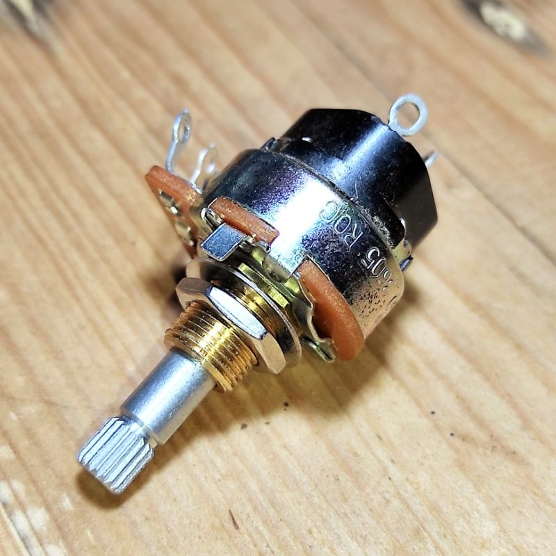 Potentio CTS B5K + สวิทช์เปิด/ปิด Push Pull Ori potentiometer b 5k สําหรับปริมาณวิทยุ Amp Etc potent