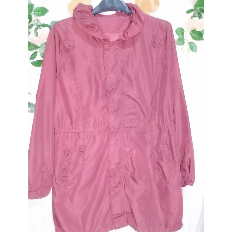 Preloved Womens Jacket 153 - เสื้อแจ็คเก็ต parka - มือสอง