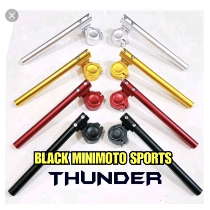 Custom CNC Racing Sports Clip-on Handlebars สําหรับ Mini GP Motorcycle - CNC Racing Tournament Mini 