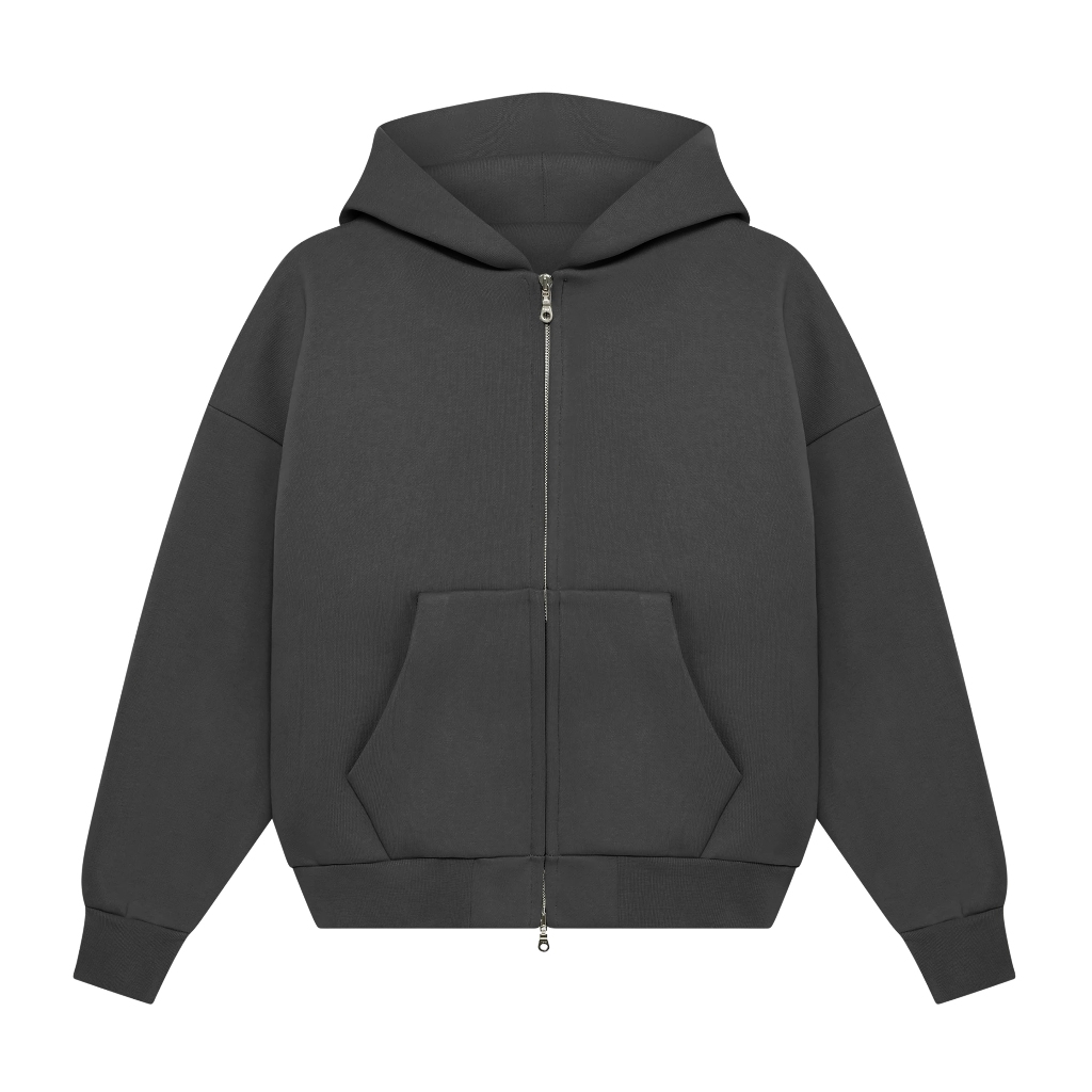 Doommarket - Hoodie Zipper JORN DarkGray/Hoodie Zipper Boxy/Zip Hoodie/Zipper Hoodie/Hoodieซิปคู่