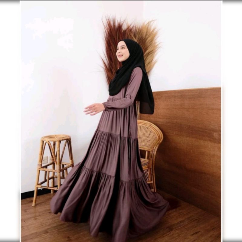 Chanda Arrange/HANUM DRESS Arrange RAYON TWILL