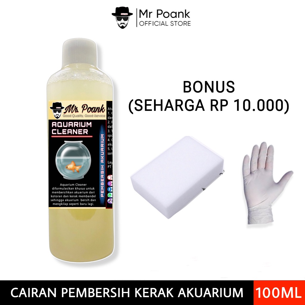 Mr Poank Aquarium Scale ทําความสะอาด Liquid Meedication สําหรับ Stuborn Scale คราบที่มีประสิทธิภาพมา
