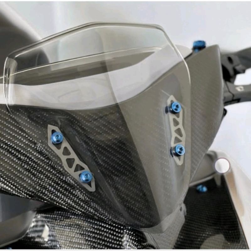 Garnish WINDSHIELD VISOR YAMAHA AEROX OLD NEW GARNIS อุปกรณ์มอเตอร์ไซค์ 1