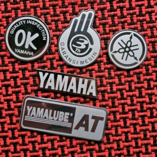 Yamaha OK Emblem ประกัน yamube ที่ STAINLESS mio sporty mio smile mio ZR