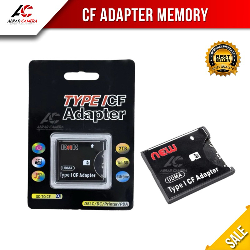 อะแดปเตอร์แปลงไฟ CF (การ์ด SD เป็น CF) ตัวแปลงหน่วยความจํา SDHC SDXC MMC
